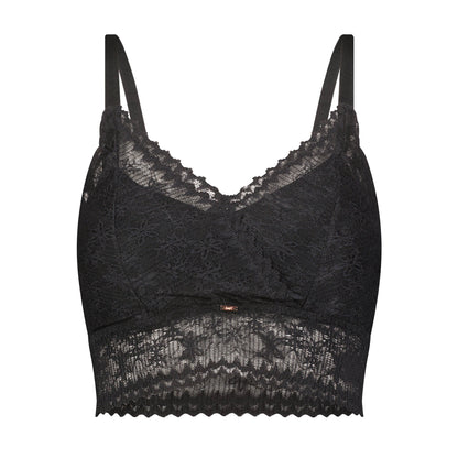 Skye Lace Bralette - White