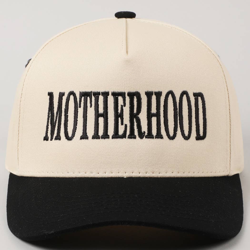 MOTHERHOOD Two-Tone Trucker Hat