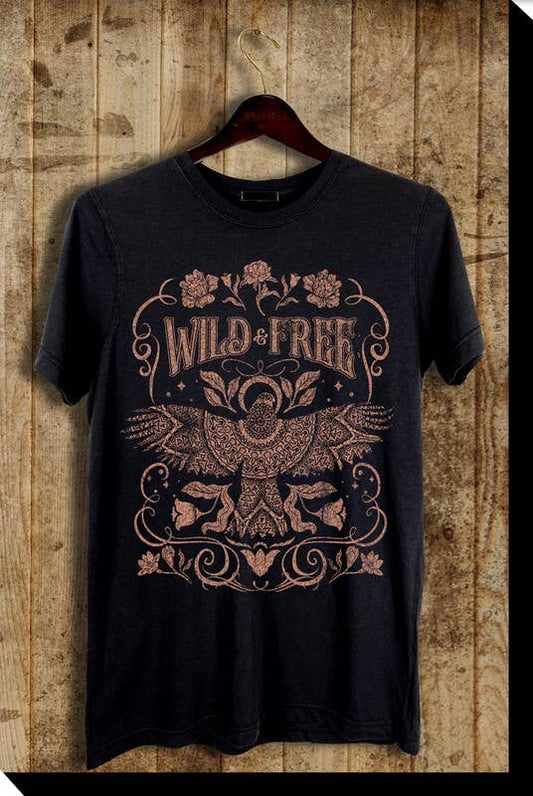 Wild & Free Thunderbird Graphic Tee
