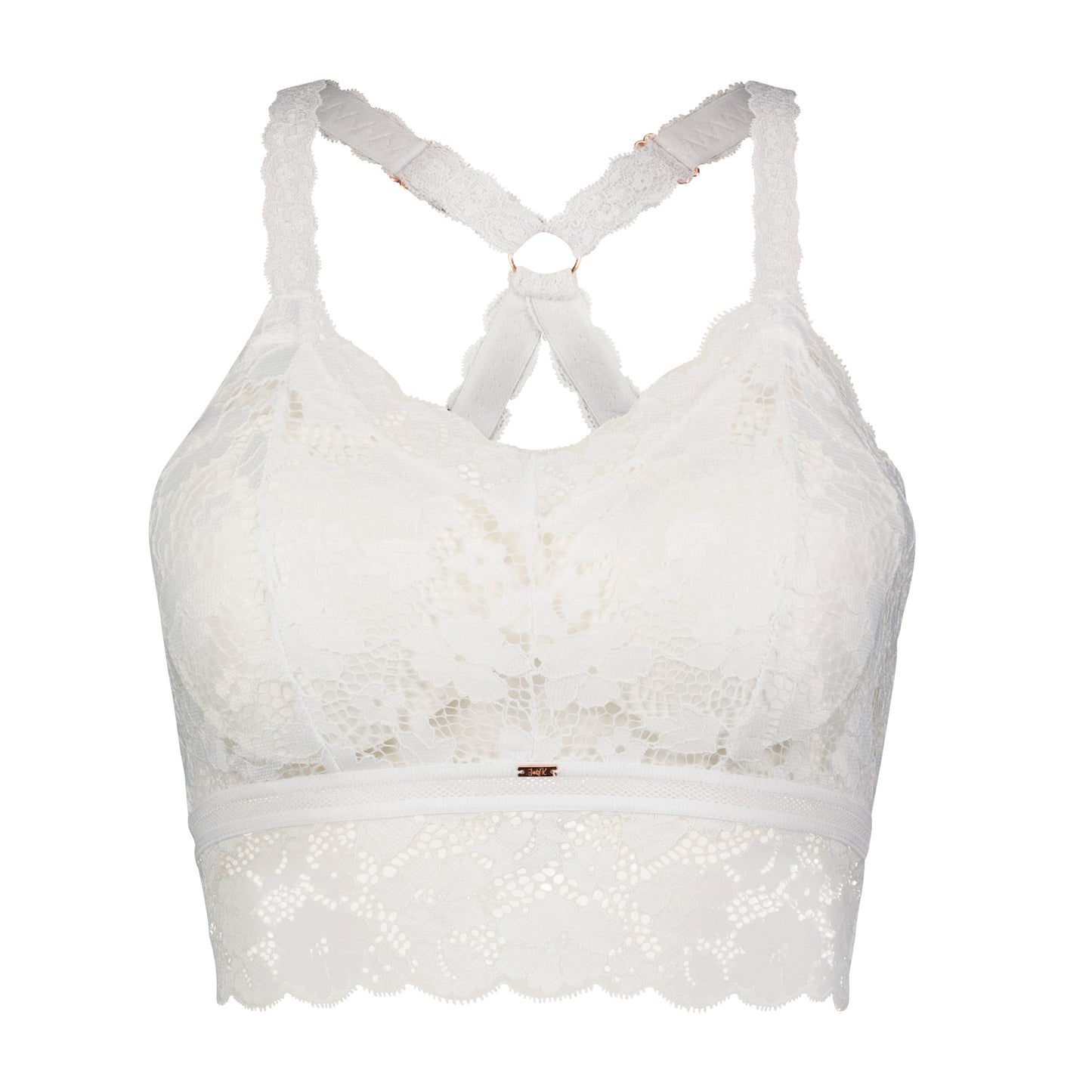 Juliette Lace Bralette by JadyK - White