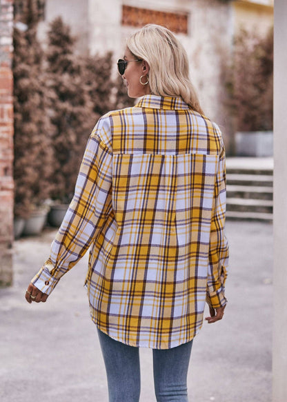 Faith Flannel - Yellow