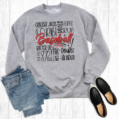 Let's Play Baseball Sweatshirt