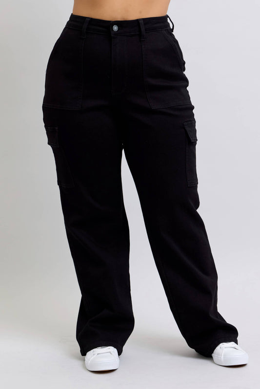 Judy Blue - High Waisted Cargo PLUS