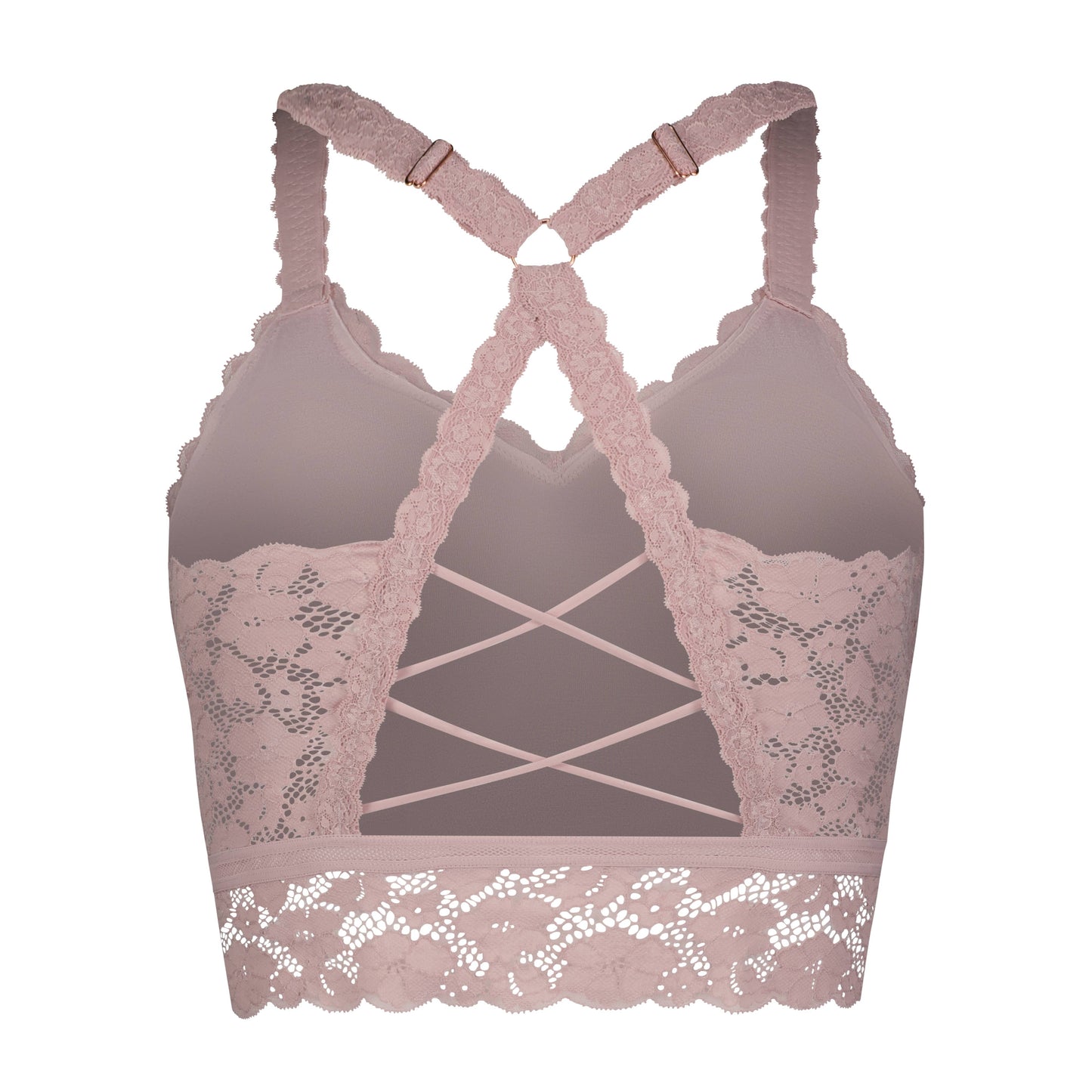 Juliette Lace Bralette by JadyK - Lilac