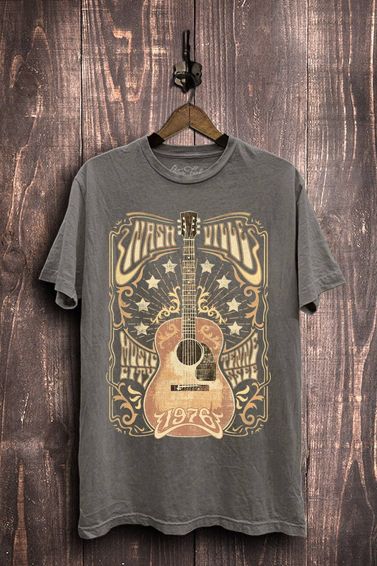 Nashville Music City Graphic T