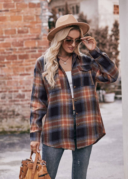 Faith Flannel - Khaki